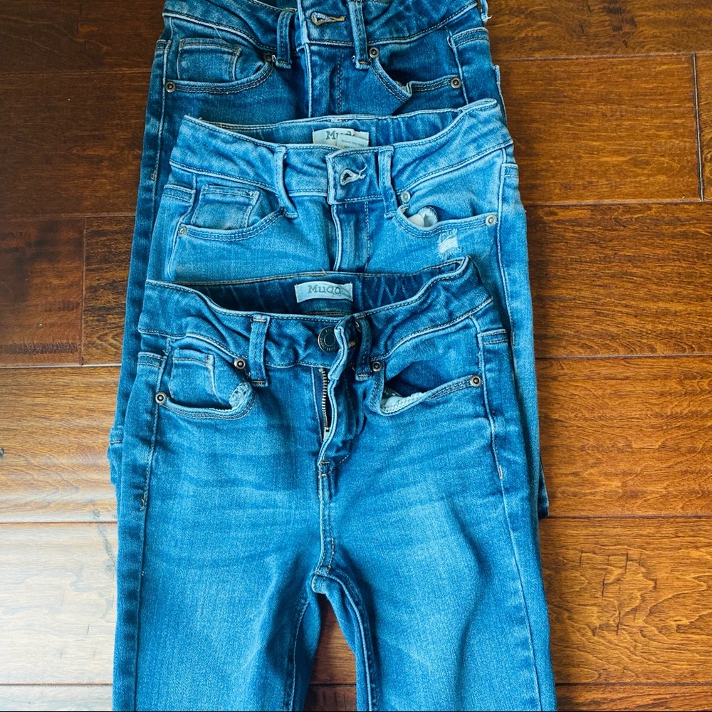 Mudd girls jeans Lot of 3 Skinny jeans